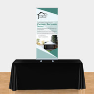 Retractable Table Top Banner Stands