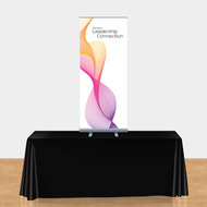 Retractable Table Top Banner Stands